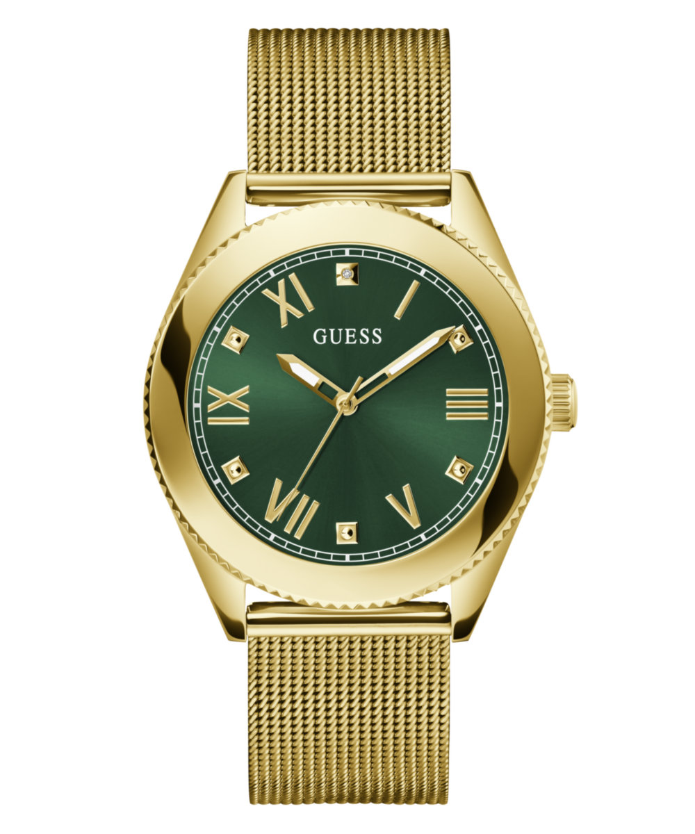 Guess Noble Gold Round Dial Analog Men Watch