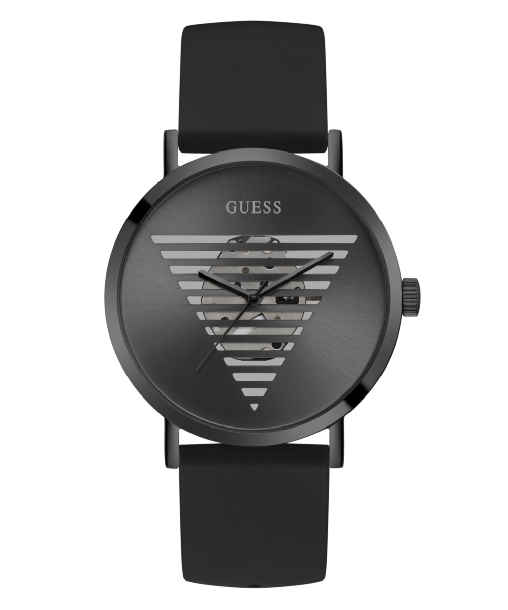 Guess Idol Black Round Dial Analog Men Watch