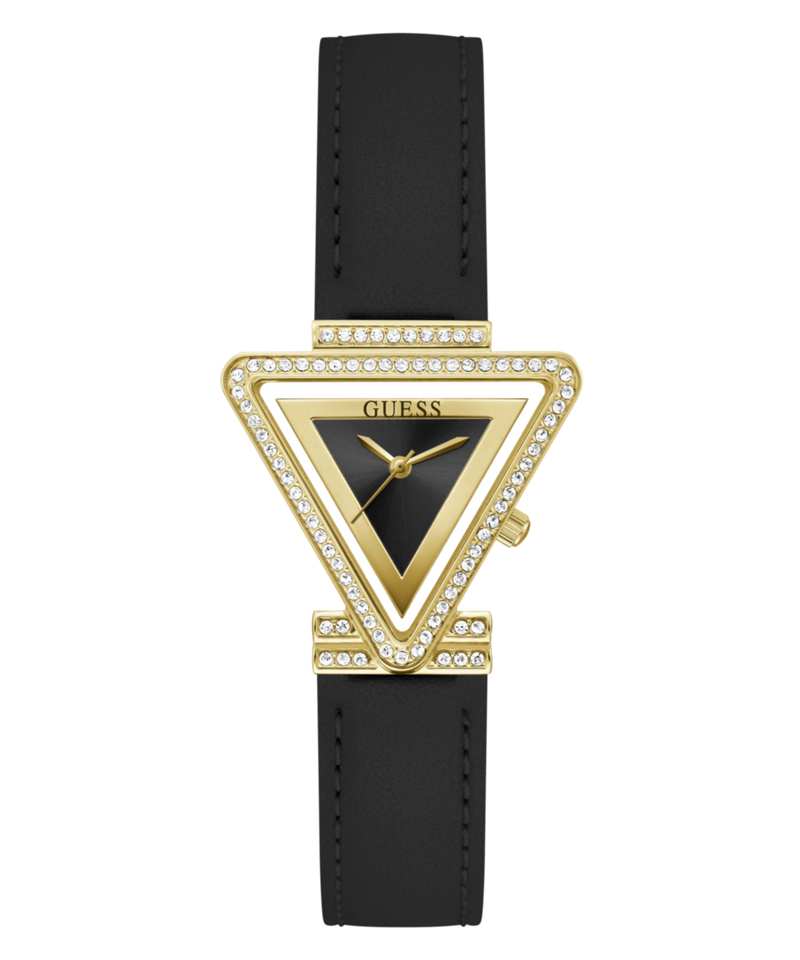 Guess Fame Gold Triangle Dial Analog Women Watch Watch Guess