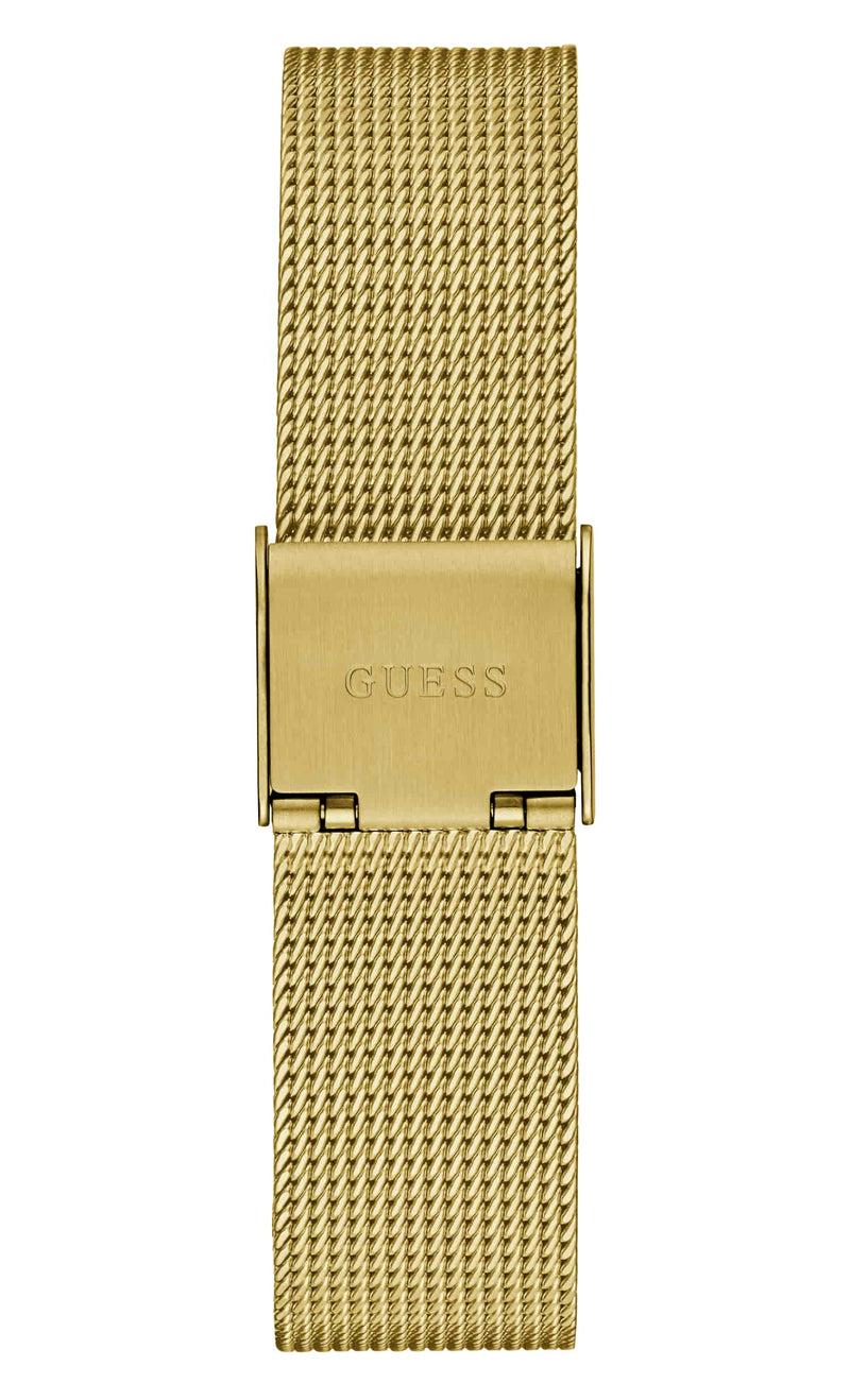 Guess Fame Champagne Triangle Dial Analog Women Watch Watch Guess
