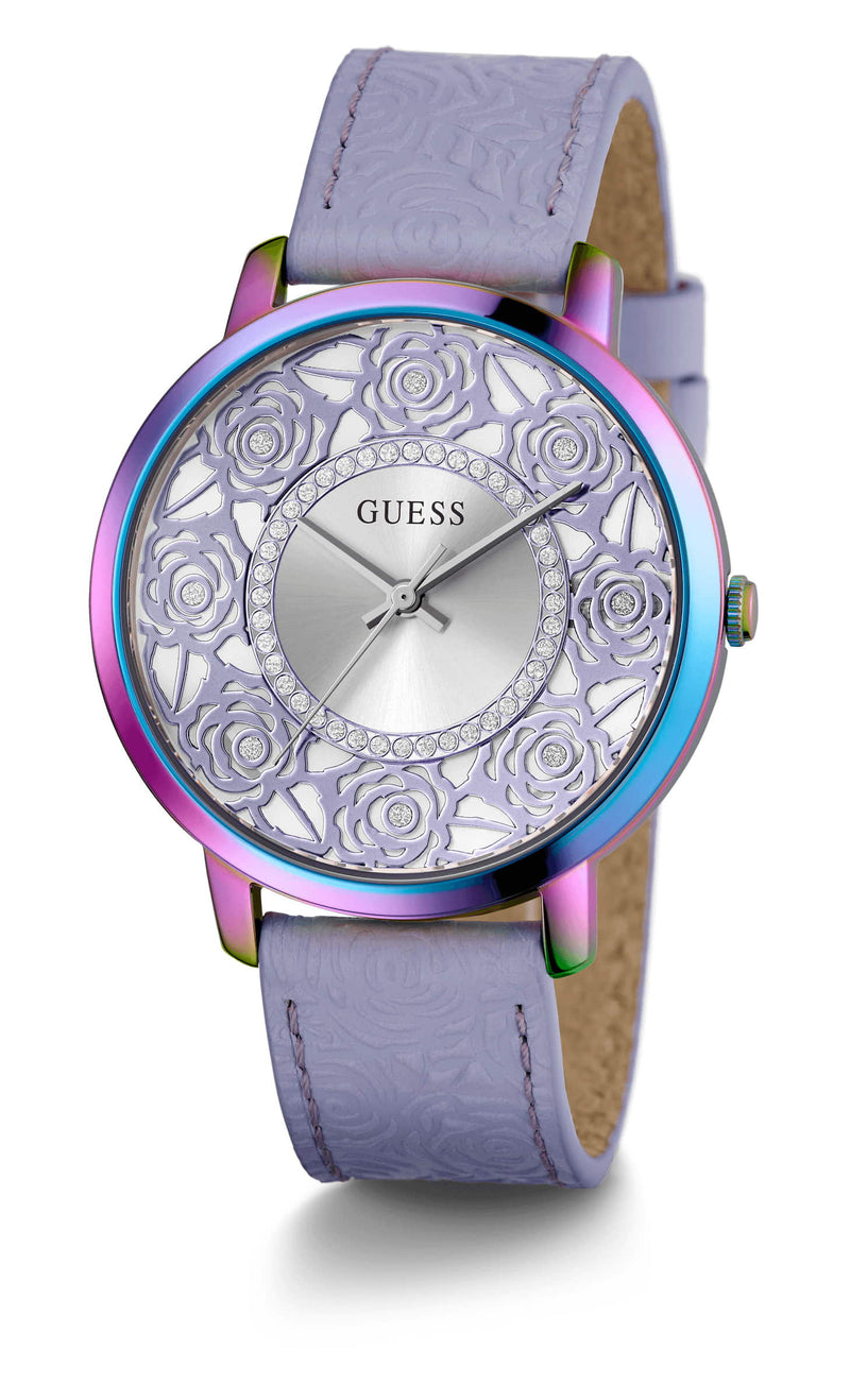 Guess Dahlia Iridescent Round Dial Analog Women Watch Watch Guess
