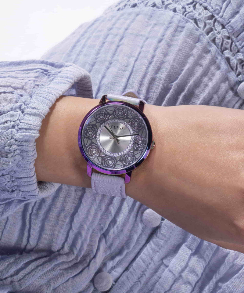 Guess Dahlia Iridescent Round Dial Analog Women Watch Watch Guess