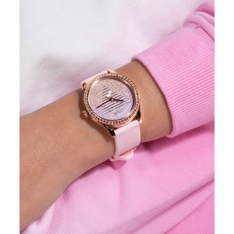 Guess Lady Idol Rose gold Round Dial Analog Women Watch Watch Guess