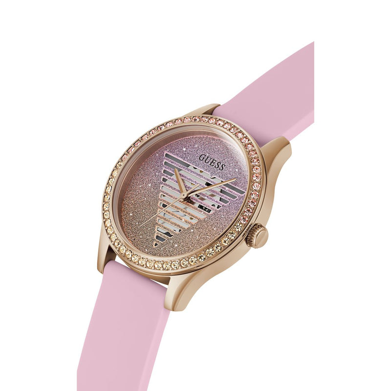 Guess Lady Idol Rose gold Round Dial Analog Women Watch Watch Guess