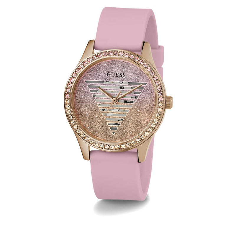 Guess Lady Idol Rose gold Round Dial Analog Women Watch Watch Guess