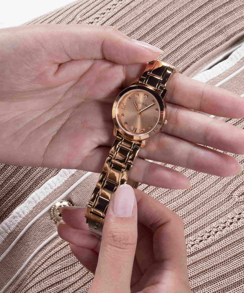 Guess Melody Rose gold Round Dial Analog Women Watch Watch Guess