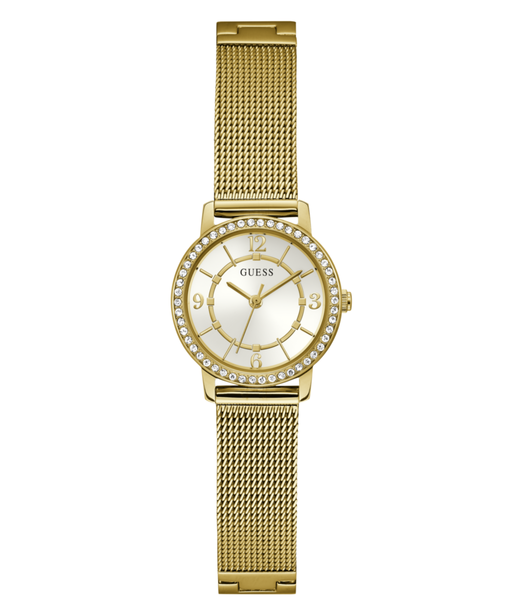 Guess Melody Gold Round Dial Analog Women Watch Watch Guess