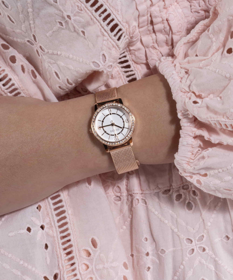 Guess Melody Rose gold Round Dial Analog Women Watch Watch Guess