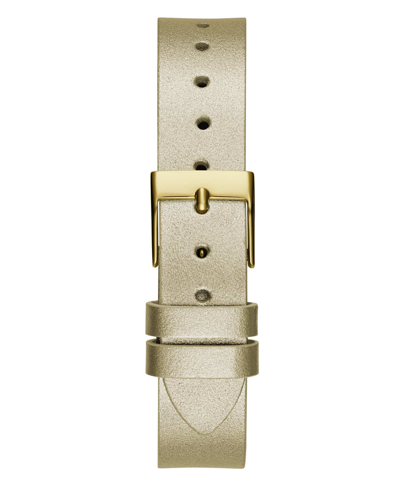 Guess Dress Champagne Round Dial Analog Women Watch Watch Guess