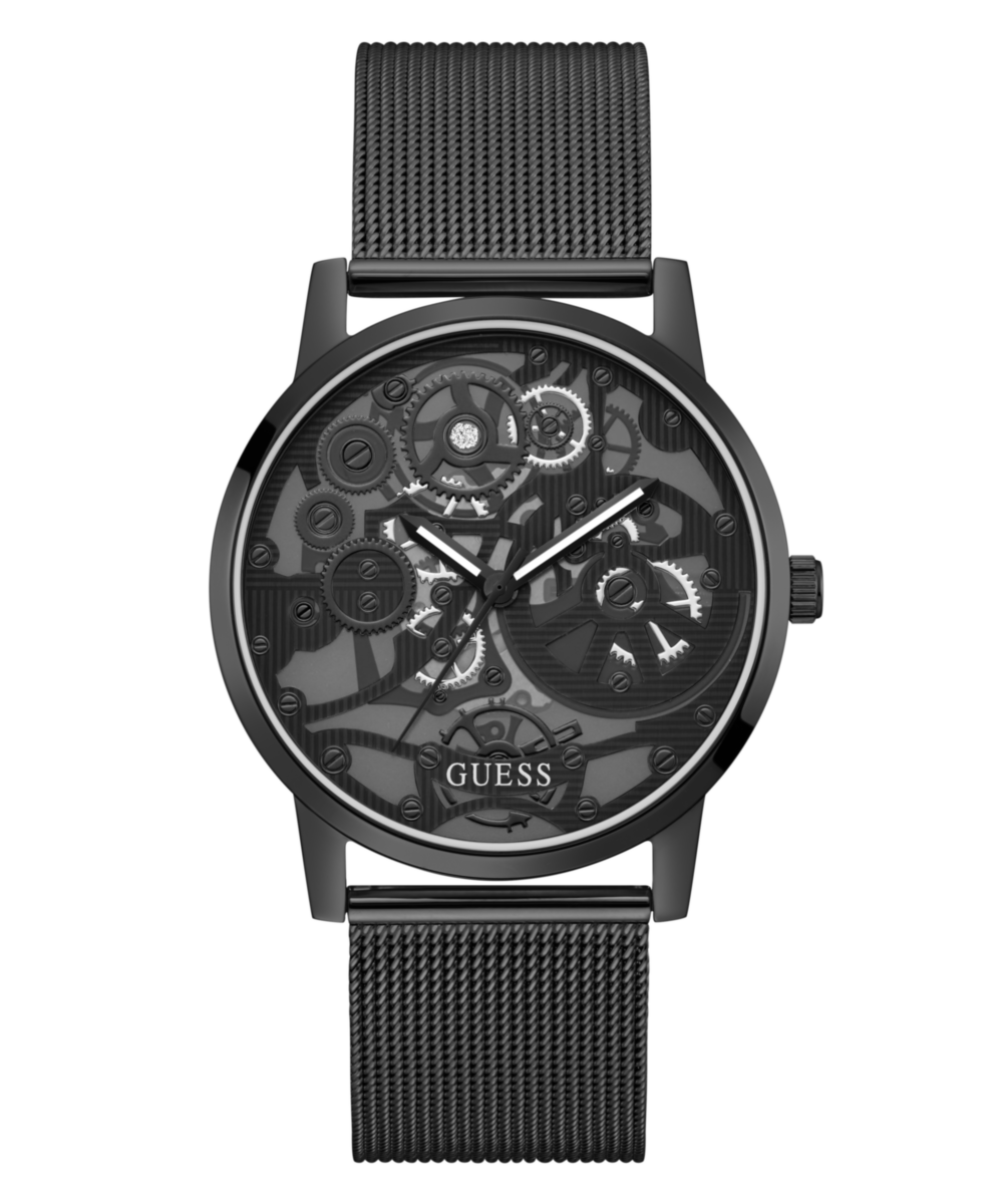 Guess Gadget Black Round Dial Analog Men Watch