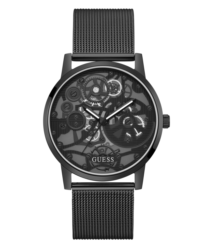 Guess Gadget Black Round Dial Analog Men Watch Watch Guess