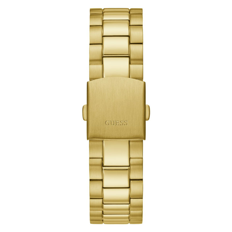 Guess Connoisseur Champagne Round Dial Analog Men Watch Watch Guess