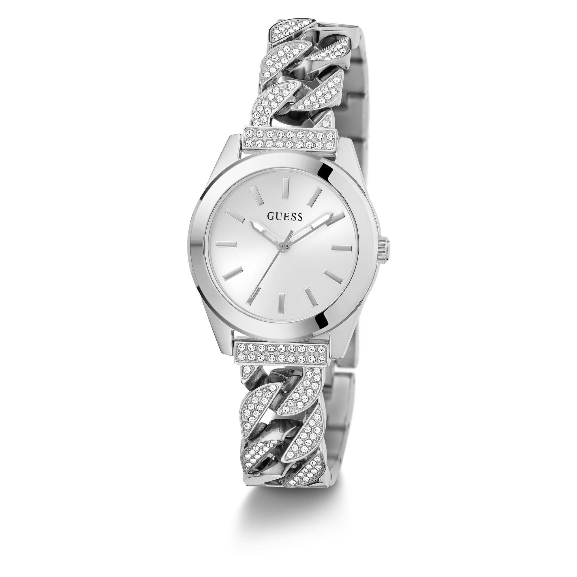 Guess Gb Serena White Round Dial Quartz Analog Women Watch