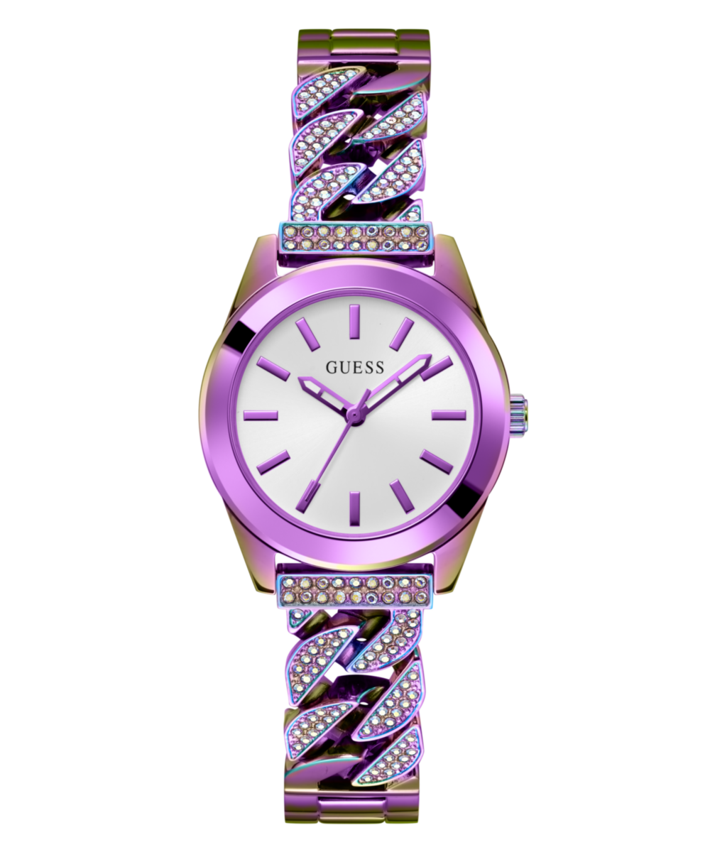 Guess Gb Serena Silver Tone Round Dial Quartz Analog Women Watch