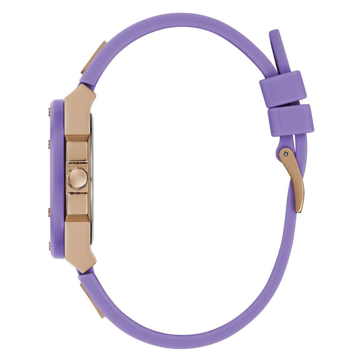 Guess Lavender Round Dial Quartz Analog Women Watch