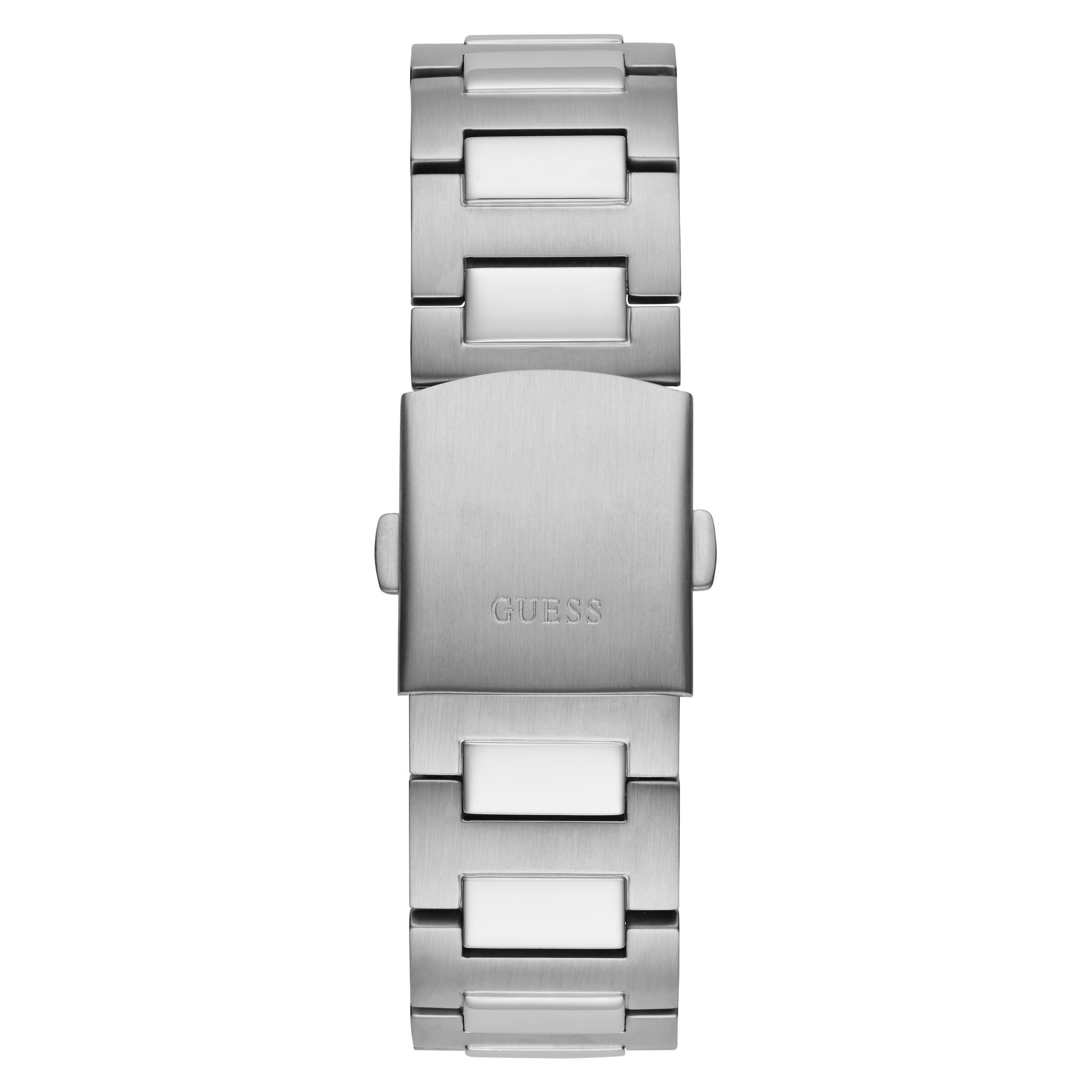 Guess Headline Blue Square Dial Quartz Analog Men Watch Watch Guess