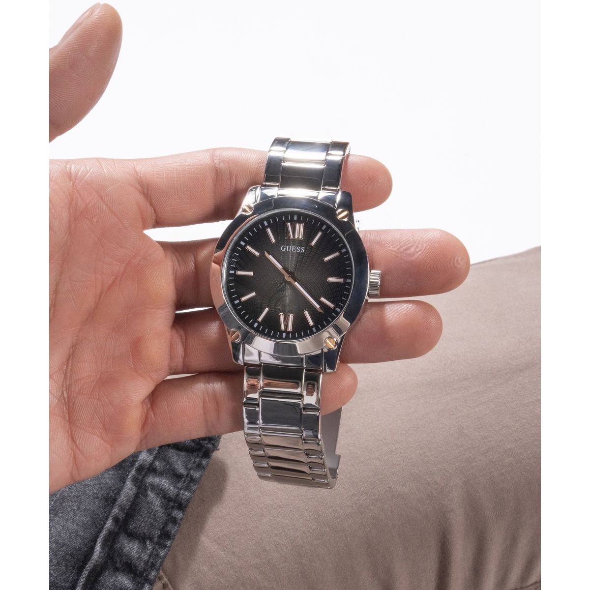 ゲス 腕時計 メンズ アクセサリー CRESCENT GIFT SET - Watch - green gradient/gold-coloured ゲス 腕時計 メンズ アクセサリー CRESCENT GIFT SET - Watch - green