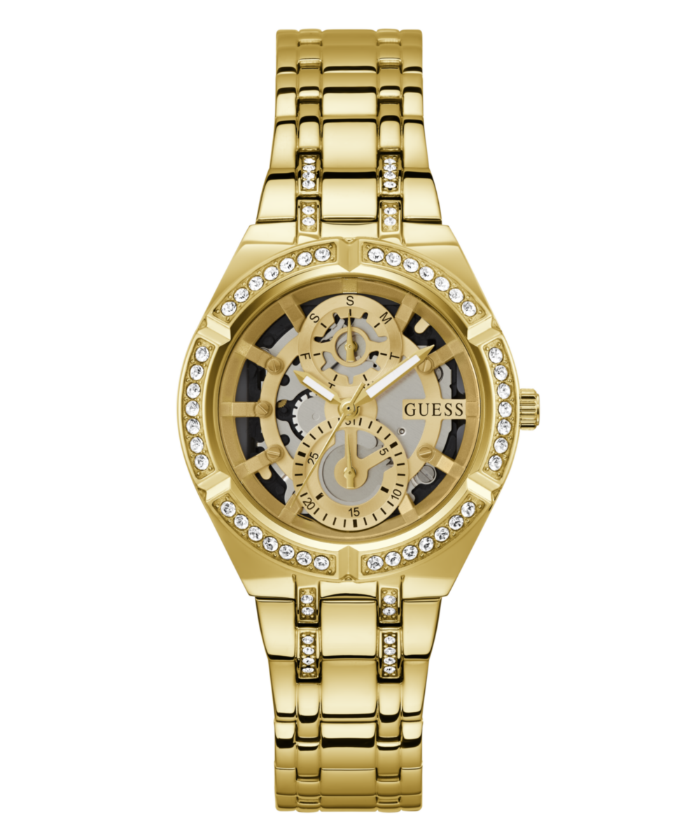 Guess Allara Champagne Round Dial Multi-function Women Watch