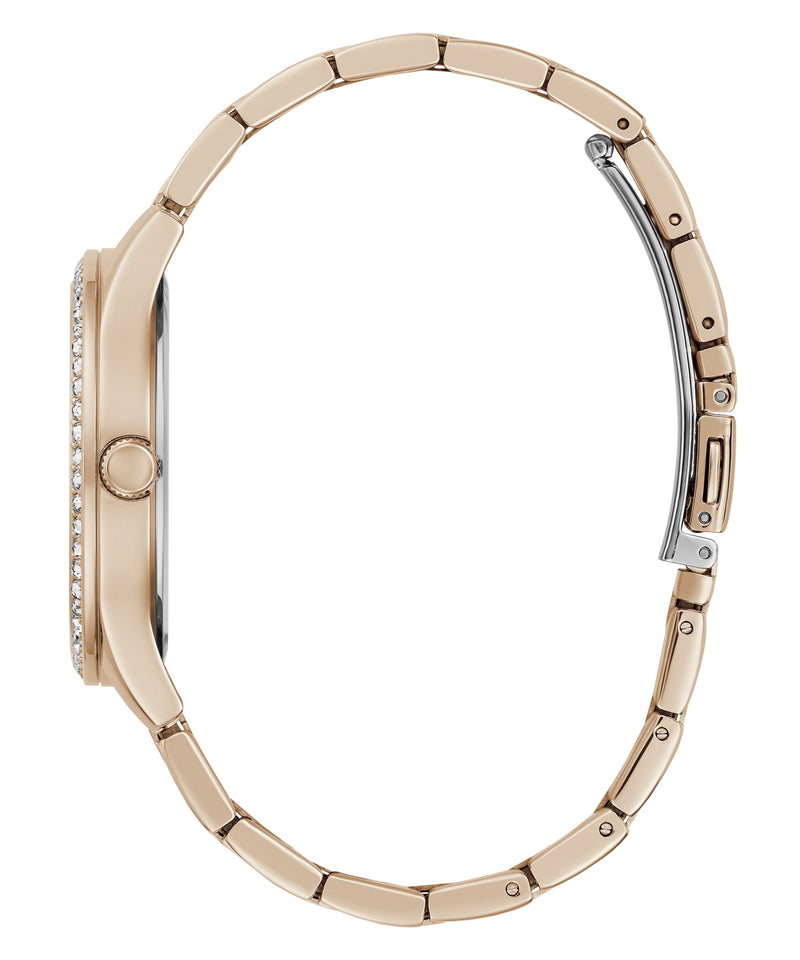Guess Trend Rose gold Round Dial Analog Women Watch Watch Guess