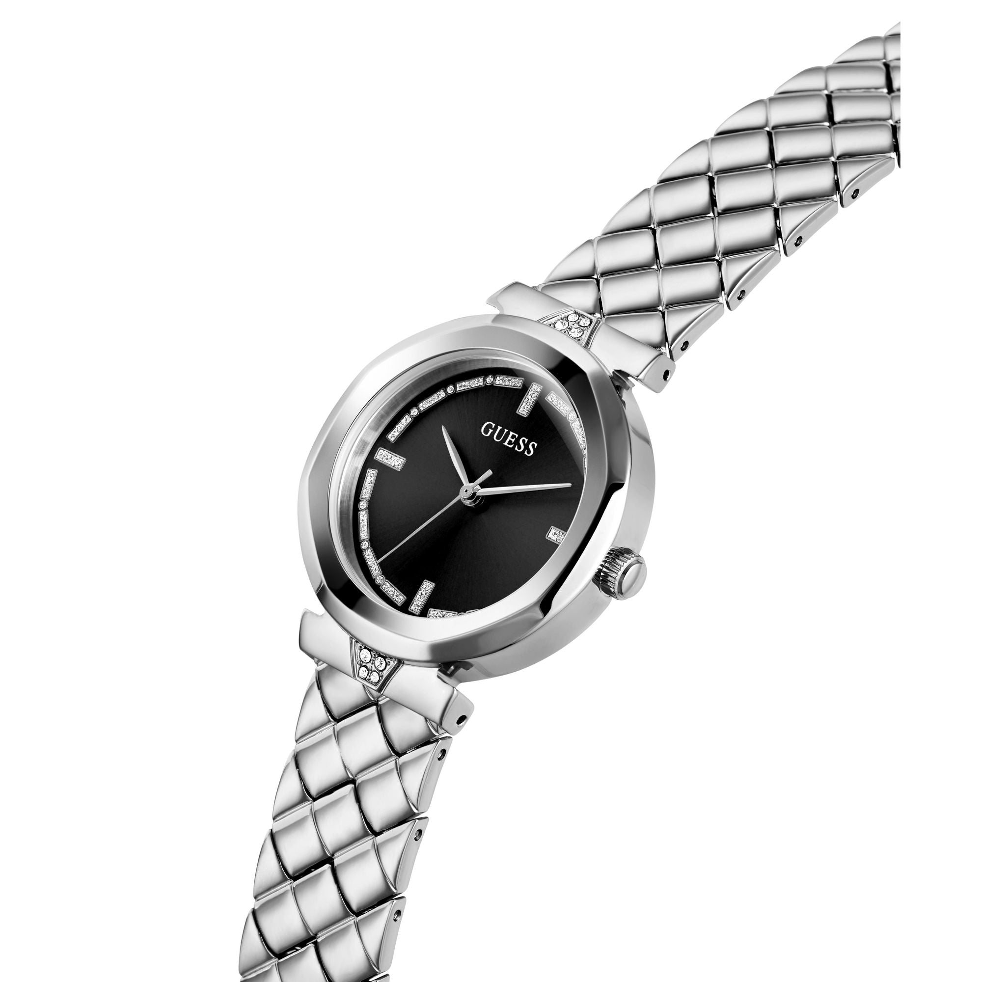 Guess Rumour Black Round Dial Quartz Analog Women Watch