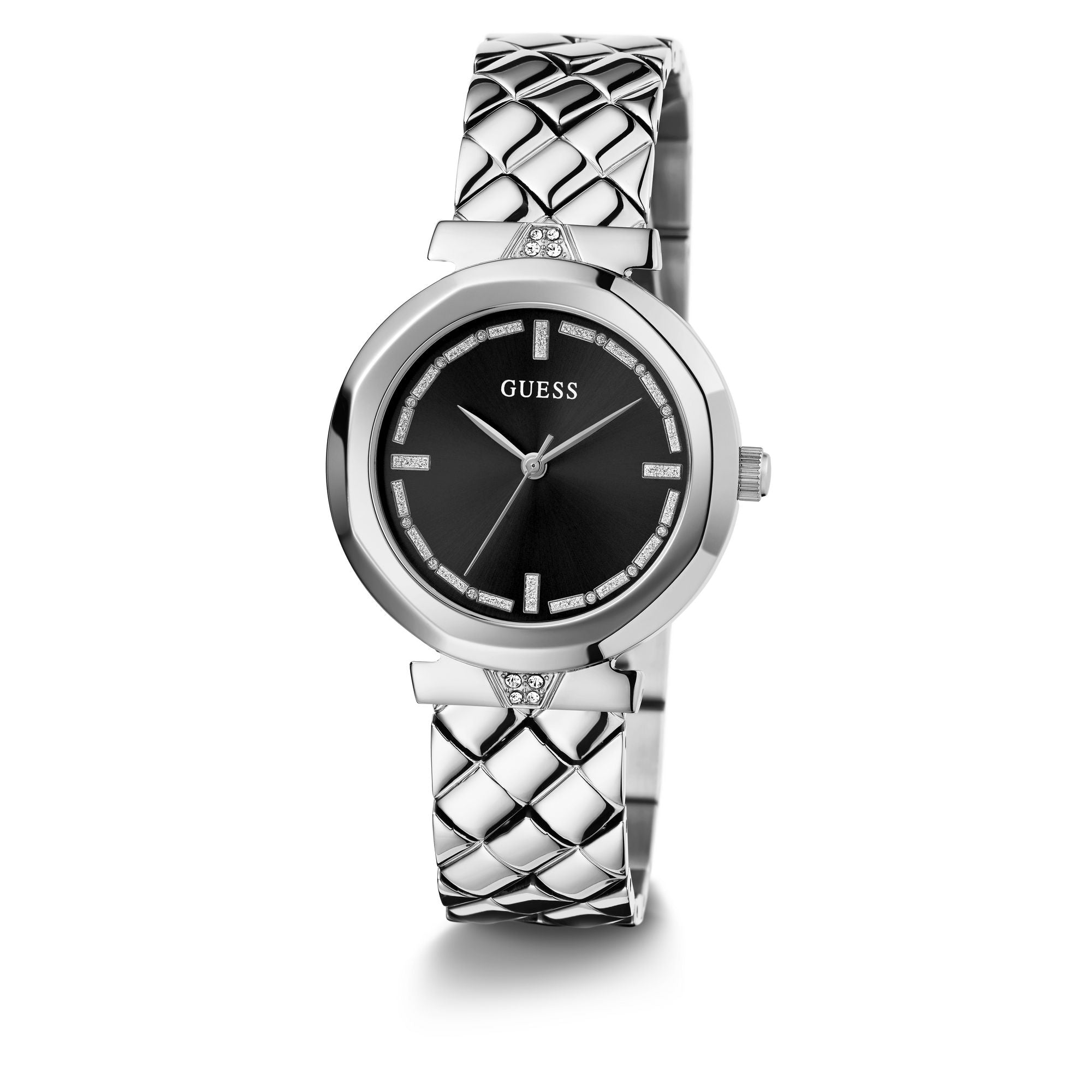 Guess Rumour Black Round Dial Quartz Analog Women Watch