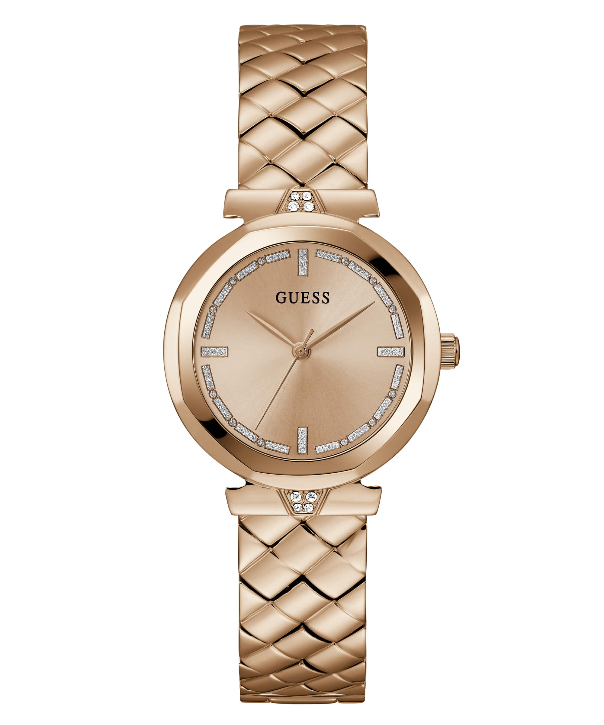 Guess Rumour Rose gold Round Dial Analog Women Watch
