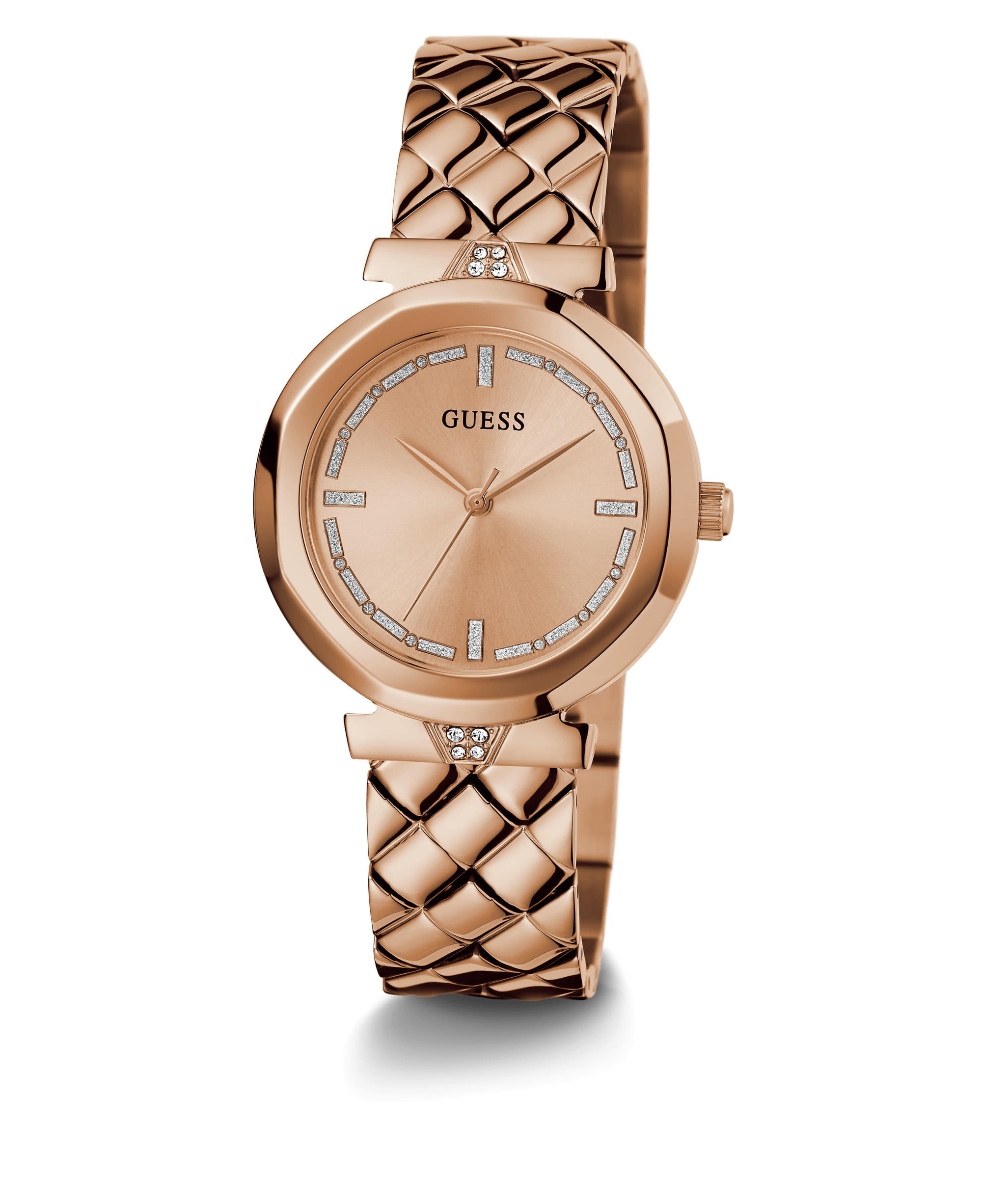 Guess Rumour Rose gold Round Dial Analog Women Watch
