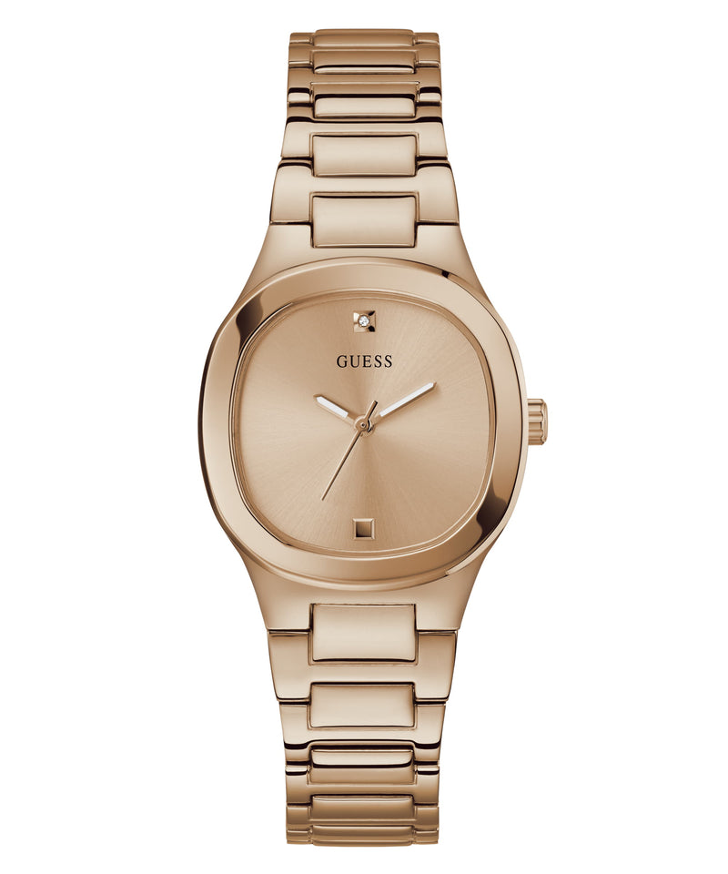 Guess Eve Rose gold Square Dial Quartz Analog Women Watch Watch Guess
