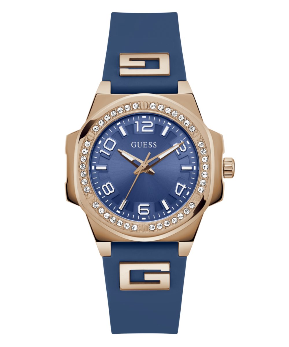 Guess G Hype Blue Round Dial Quartz Analog Women Watch Watch Guess