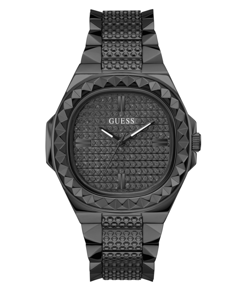 Guess Black Square Dial Quartz Analog Men Watch
