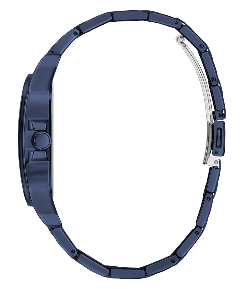 Guess Blue Square Dial Multi-function Men Watch Watch Guess