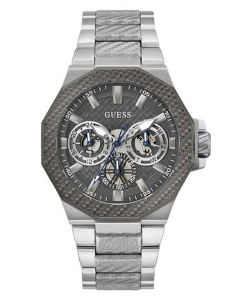 Guess Indy Grey Round Dial Quartz Analog Men Watch Watch Guess
