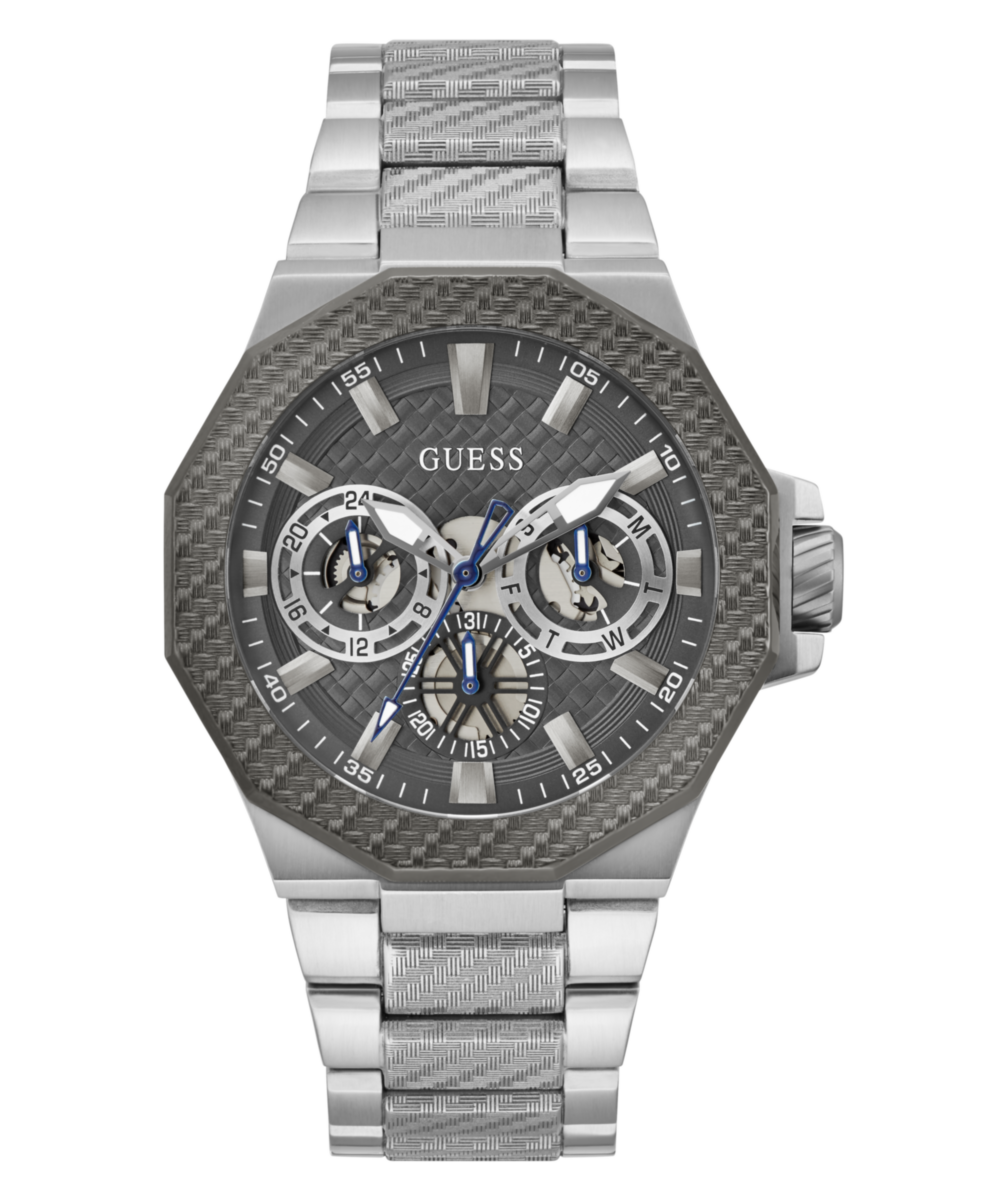 Guess Indy Grey Round Dial Quartz Analog Men Watch