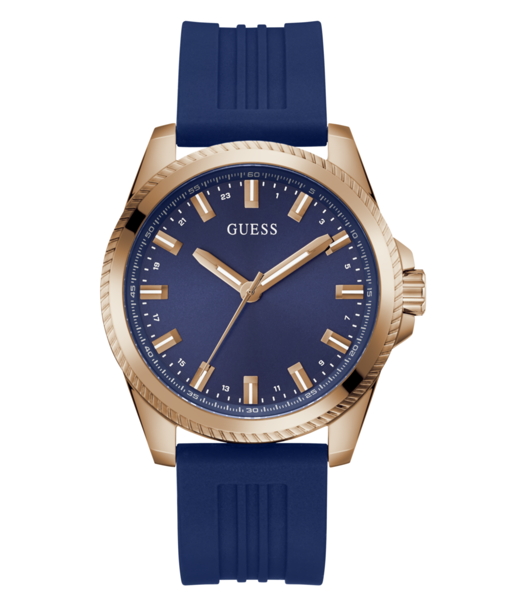 Guess Rose gold Round Dial Analog Men Watch Watch Guess
