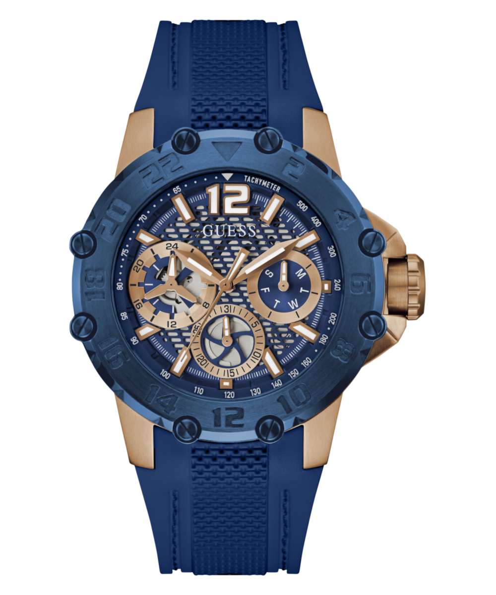 Guess Contender Multicolor Round Dial Multi-function Men Watch