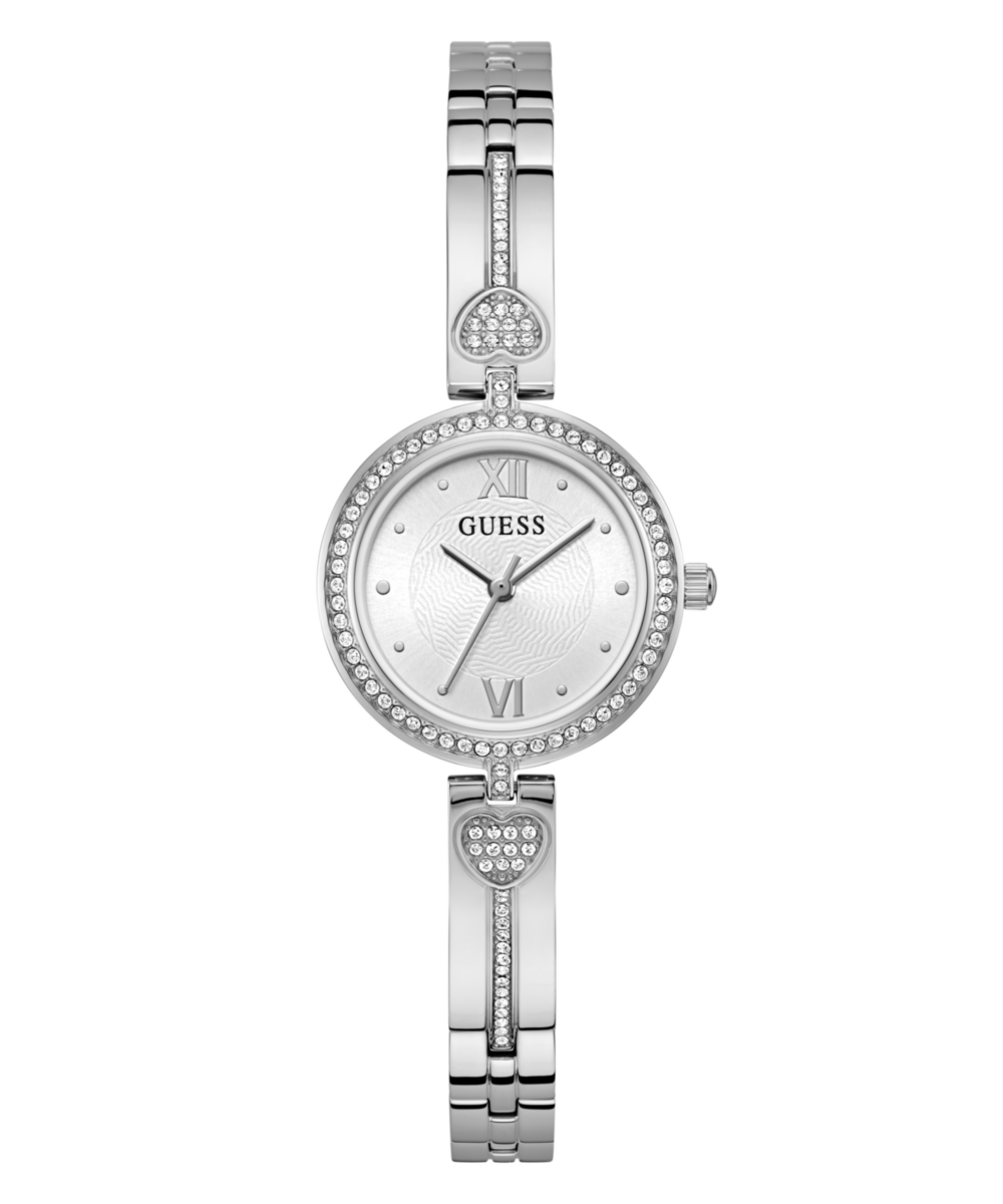 Guess Gb Lovey White Round Dial Quartz Analog Women Watch Watch Guess