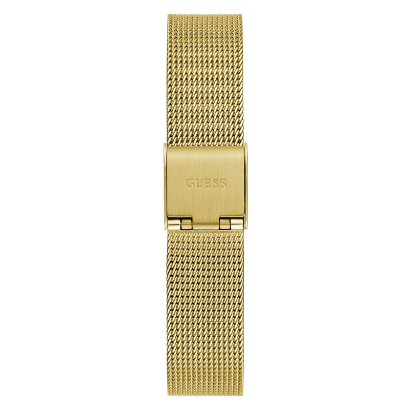 Guess Melody Champagne Round Dial Quartz Analog Women Watch Watch Guess