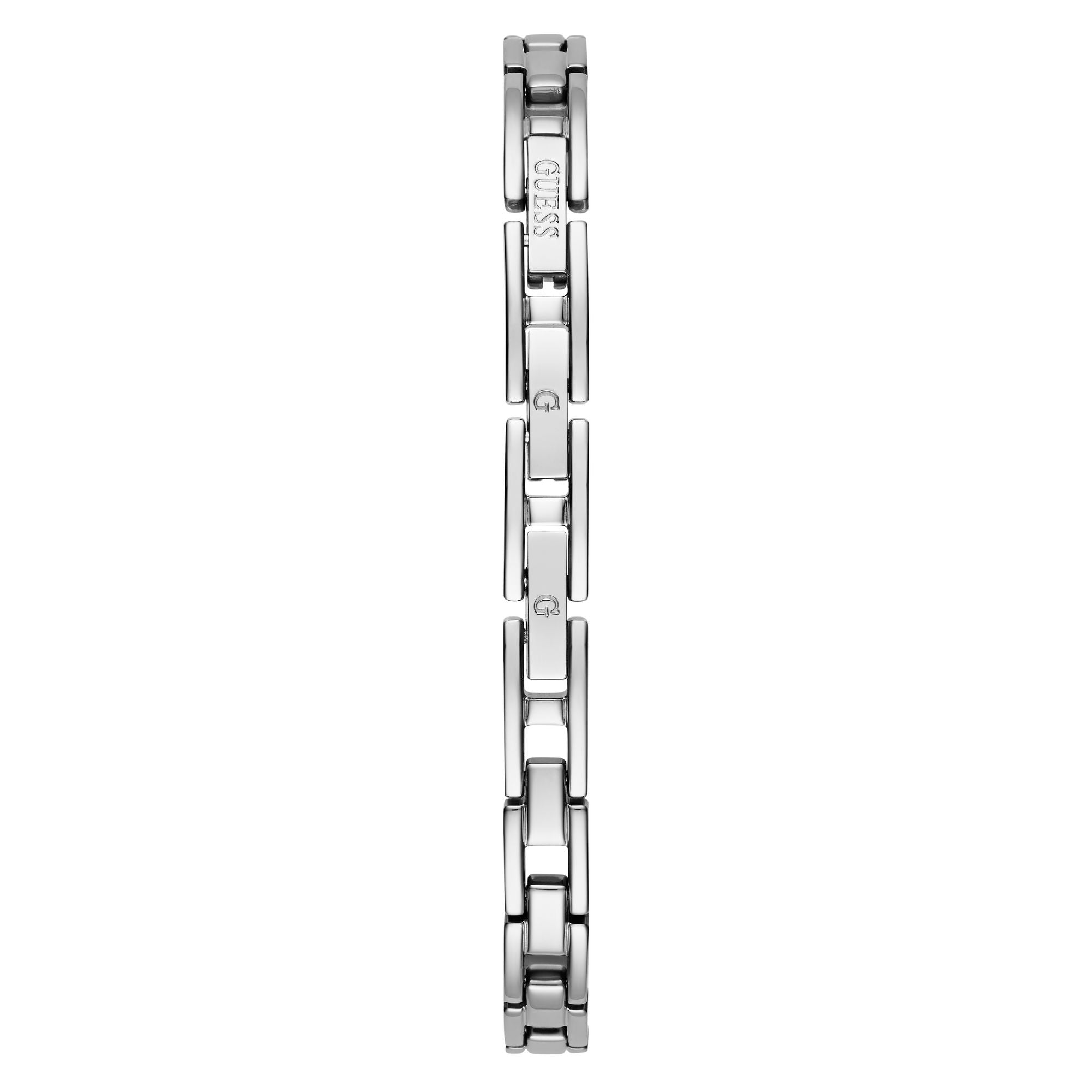 Guess Audrey Silver Tone Tonneau Dial Quartz Analog Women Watch