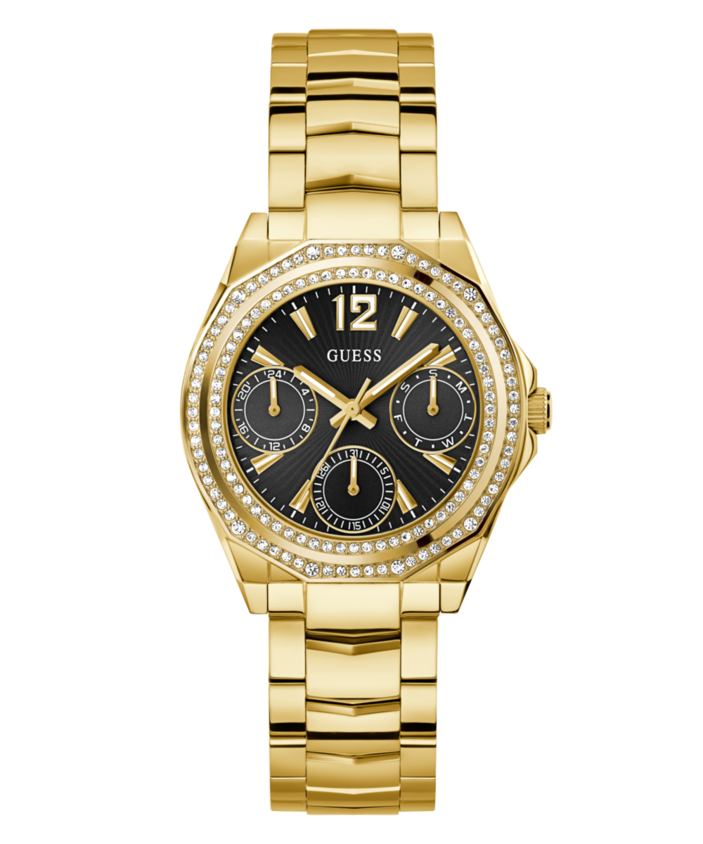 Guess Ritzy Black Round Quartz Women Watch