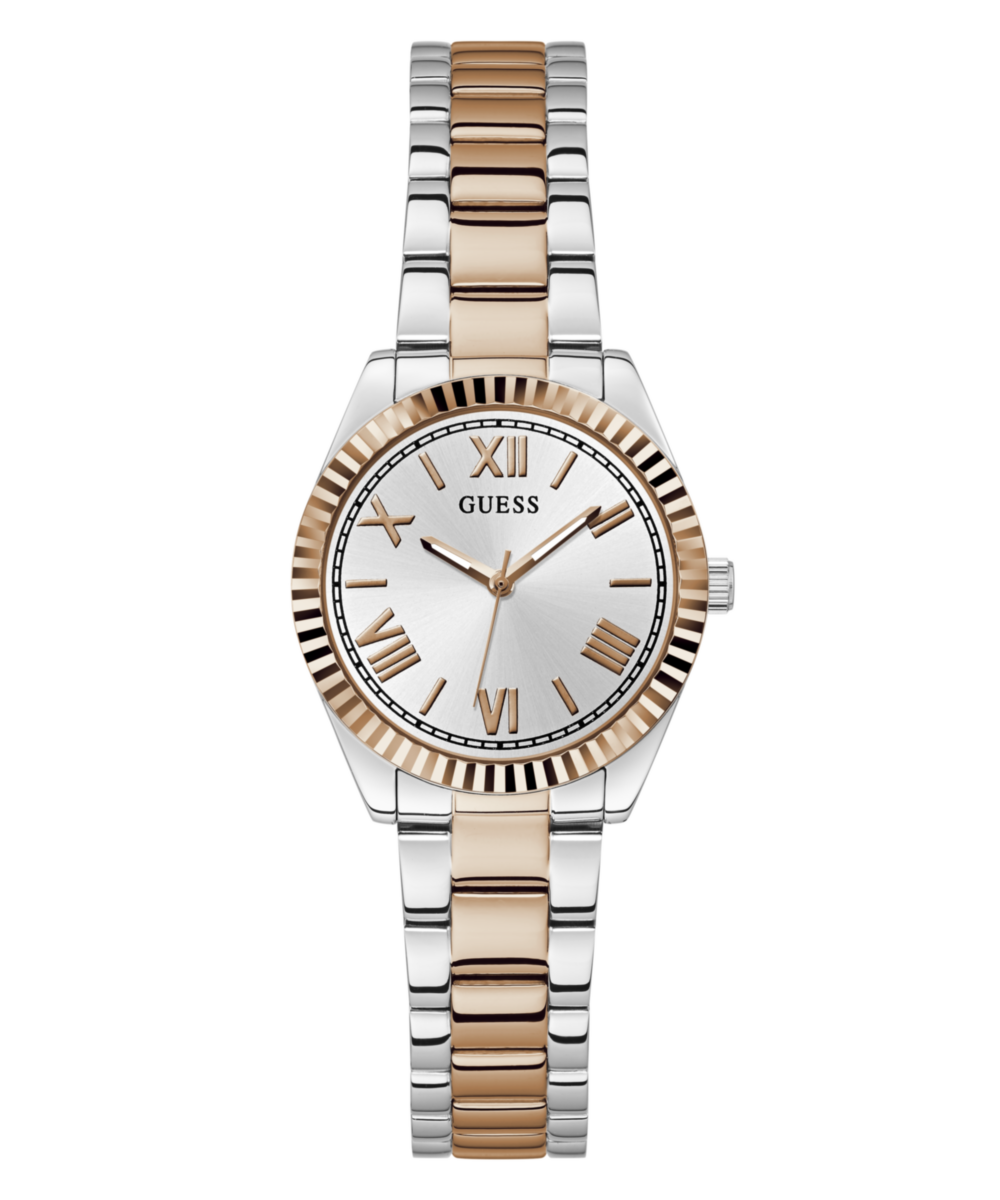 Guess Mini Luna Silver Round Dial Quartz Analog Women Watch