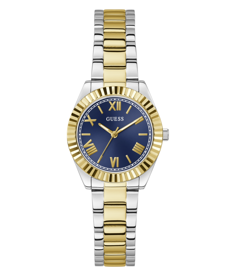 Guess Round 30mm Blue Dial Analog Women Watch - GW0687L5 Watch Guess