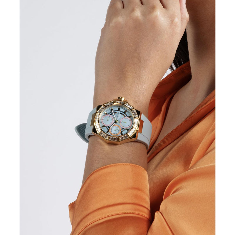 Guess Selene Blue Round Dial Quartz Analog Women Watch Watch Guess