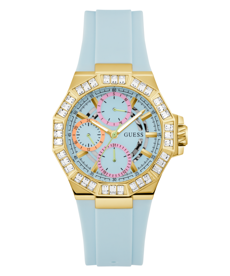 Guess Selene Blue Round Dial Quartz Analog Women Watch Watch Guess