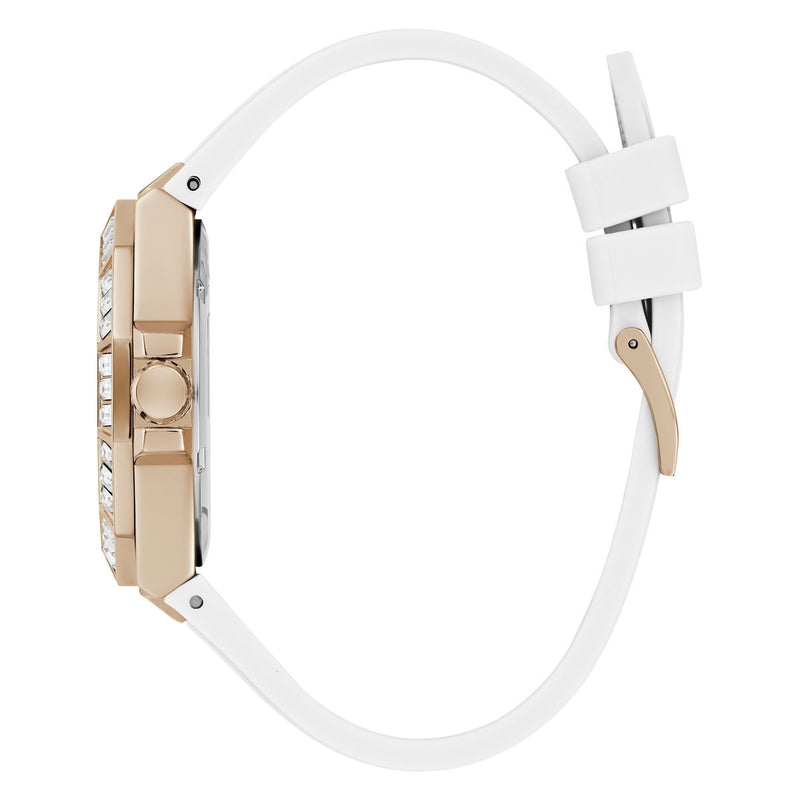 Guess Selene White Round Dial Quartz Analog Women Watch Watch Guess