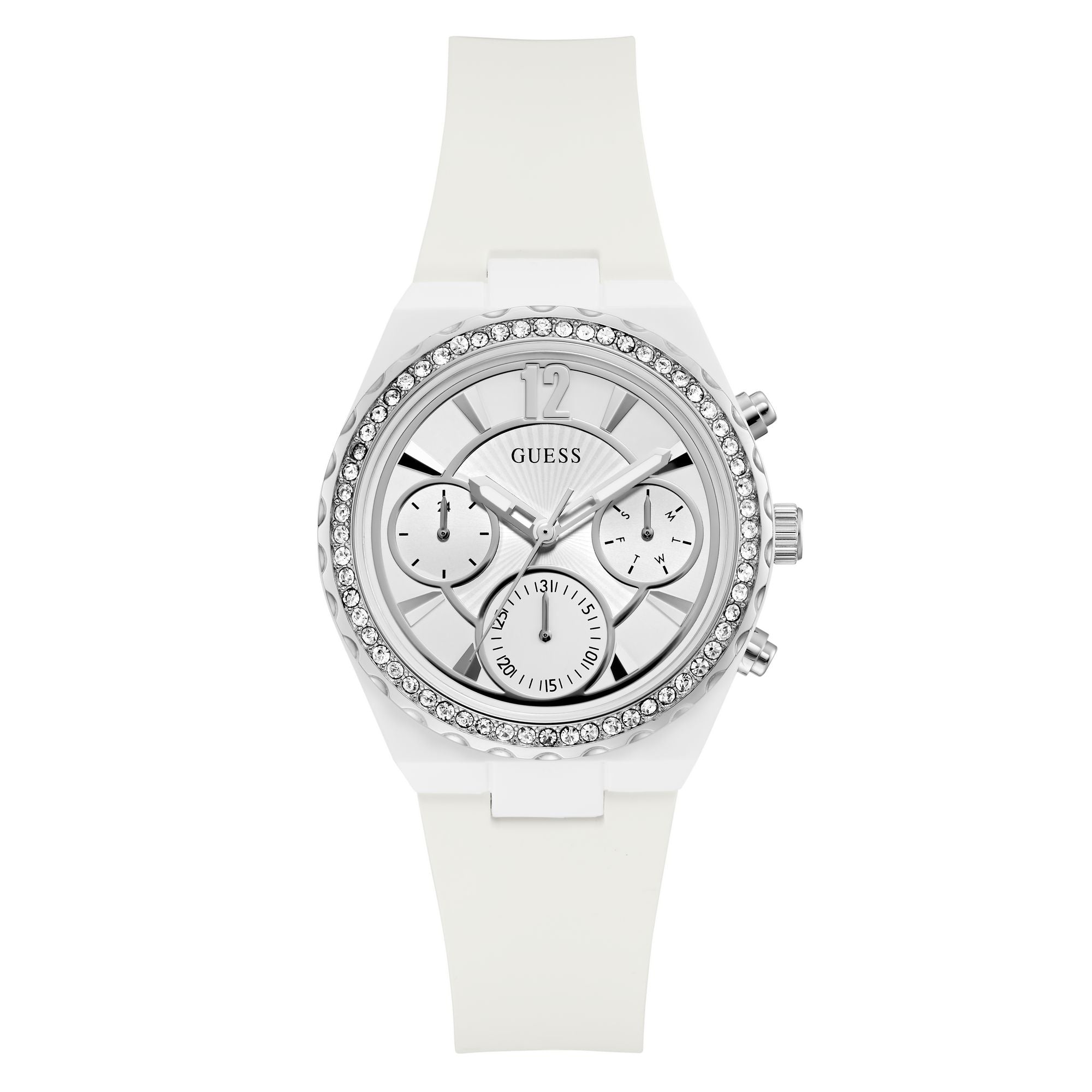 Guess Diana GW0697L1 White Women 36.5 mm Round Watch