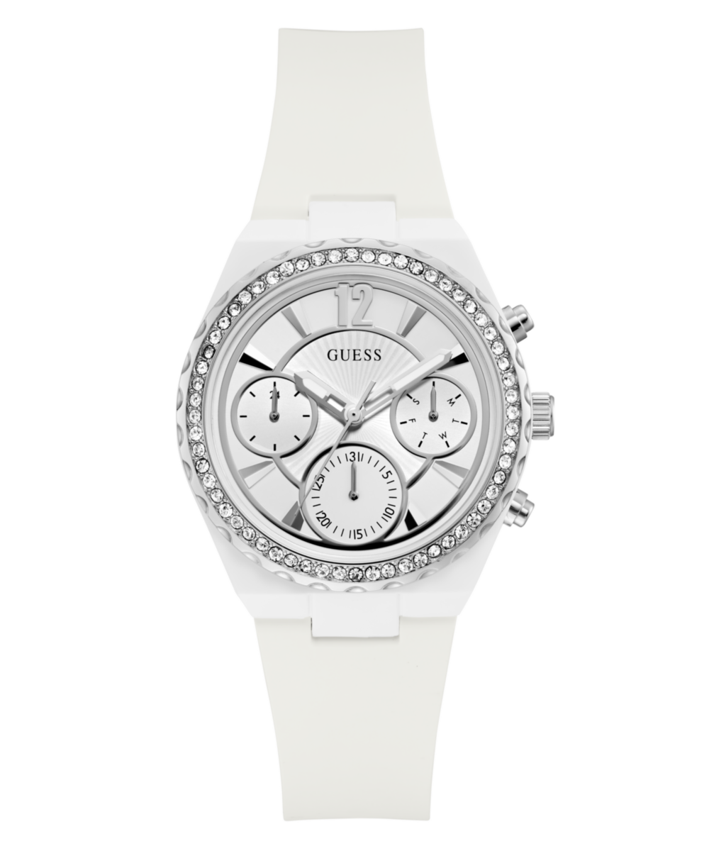 Guess Diana White Round Dial Quartz Analog Women Watch