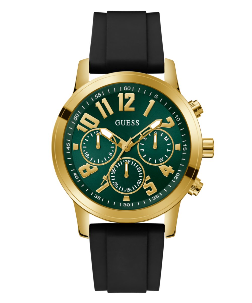 Guess Parker Green Round Dial Quartz Analog Men Watch