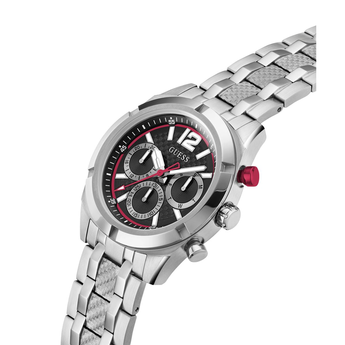Guess Resistance Black Round Dial Quartz Analog Men Watch