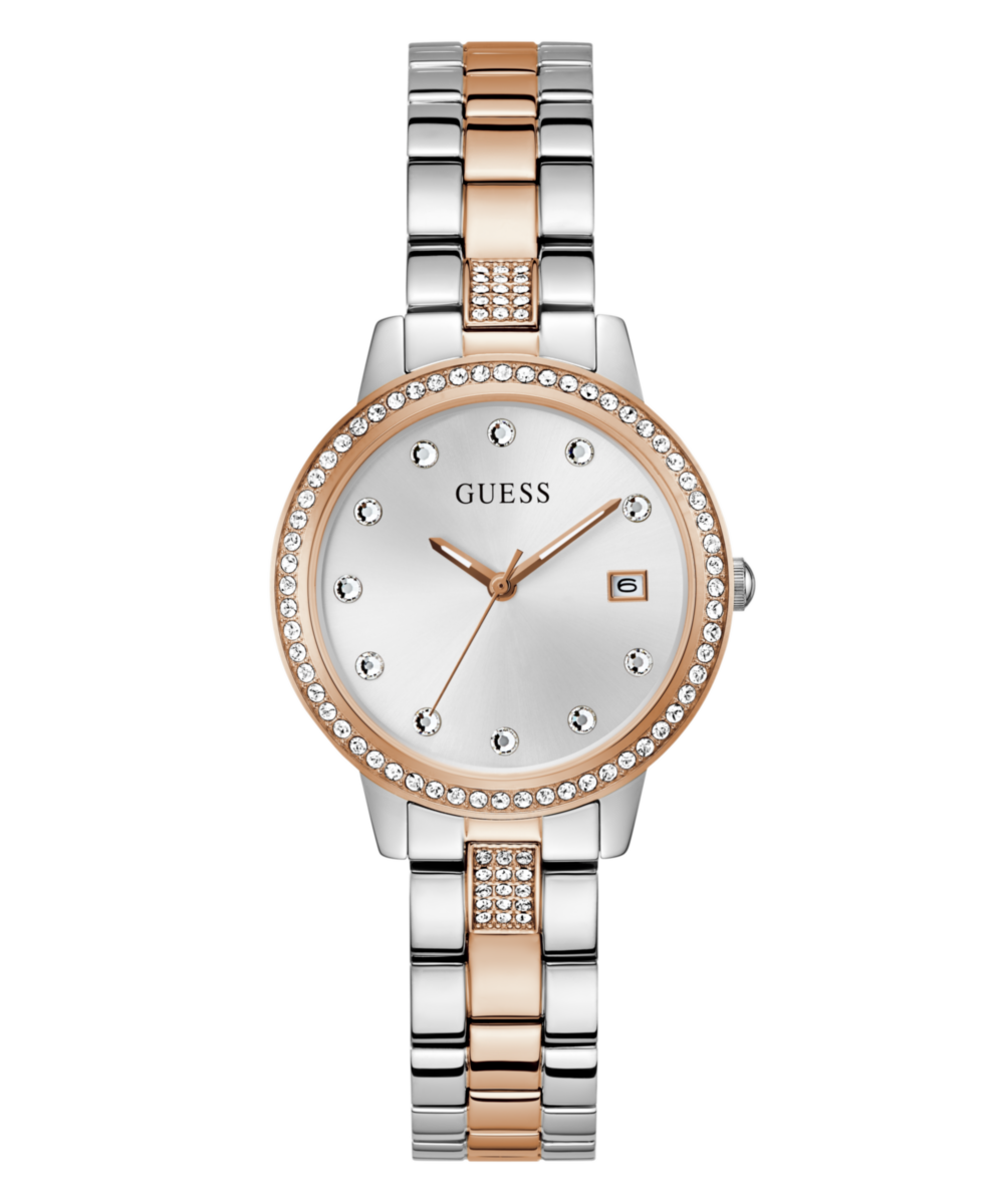 Guess Heartless White Round Dial Quartz Analog Women Watch