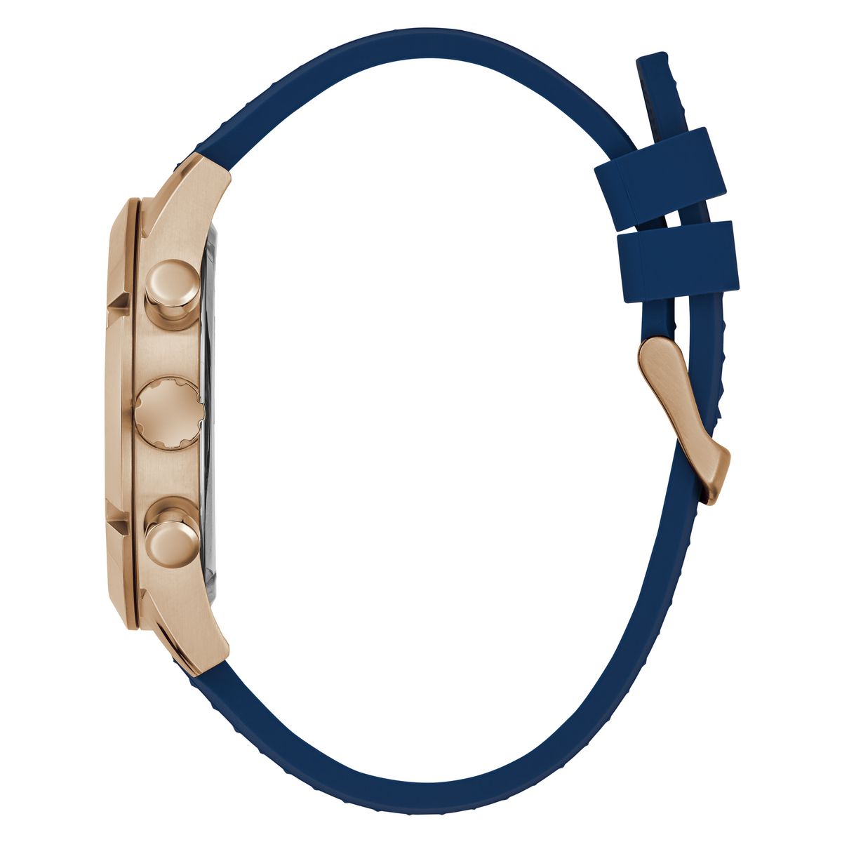 Guess Resistance Blue Round Dial Quartz Analog Men Watch